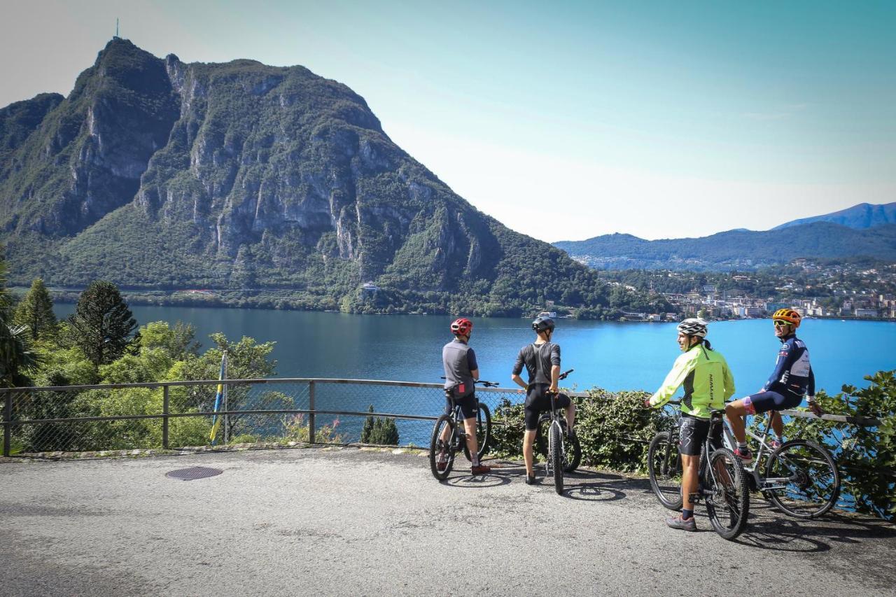 Residenza Lago Di Lugano Cima Eksteriør bilde