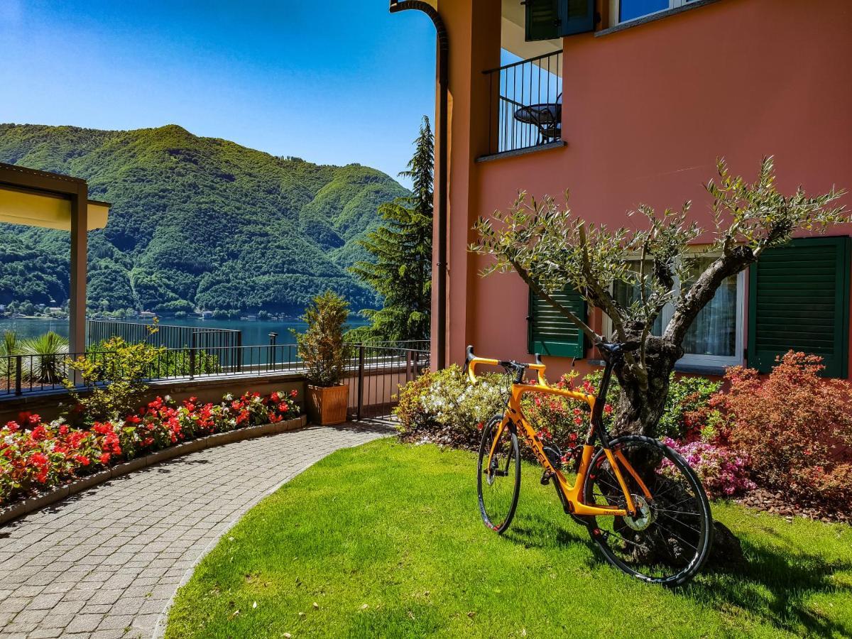 Residenza Lago Di Lugano Cima Eksteriør bilde