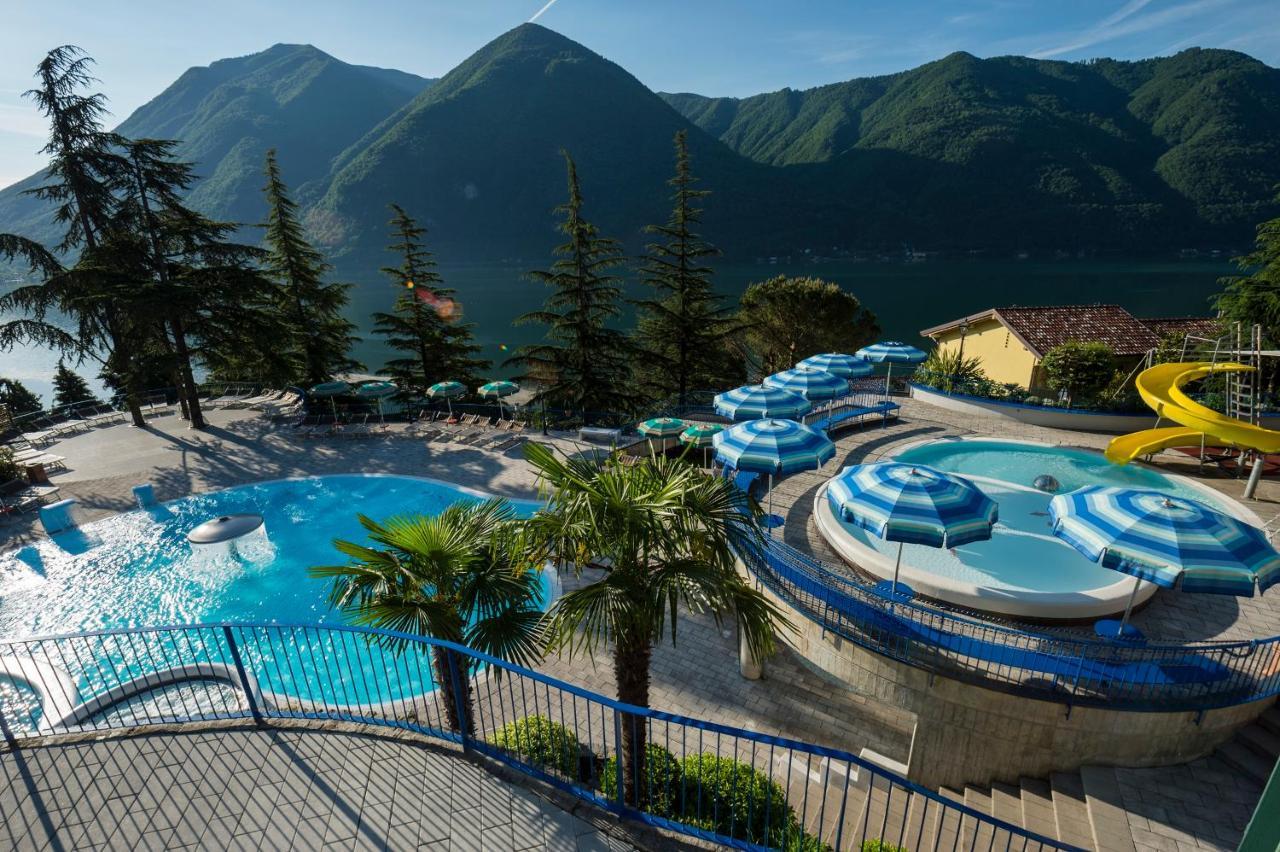 Residenza Lago Di Lugano Cima Eksteriør bilde